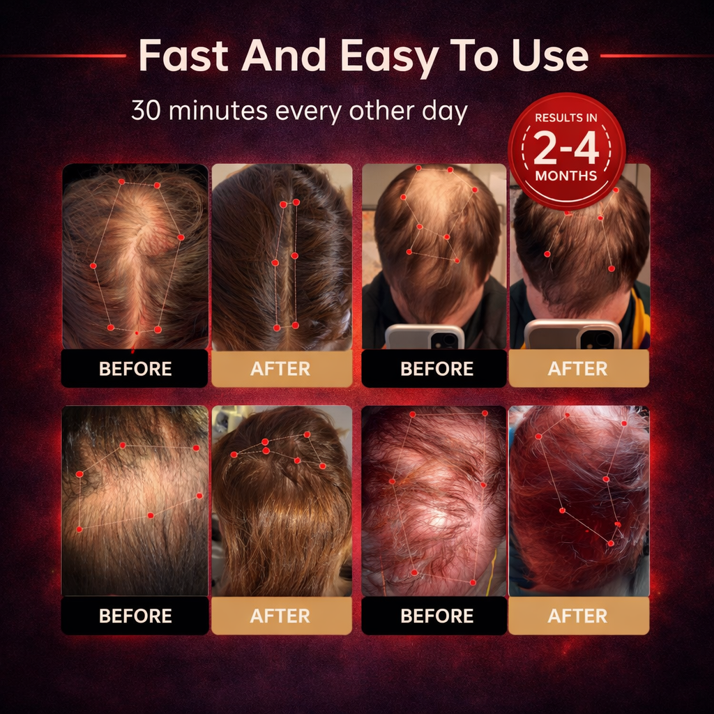 FollicleRx™ Red Light Hair Growth Therapy Cap